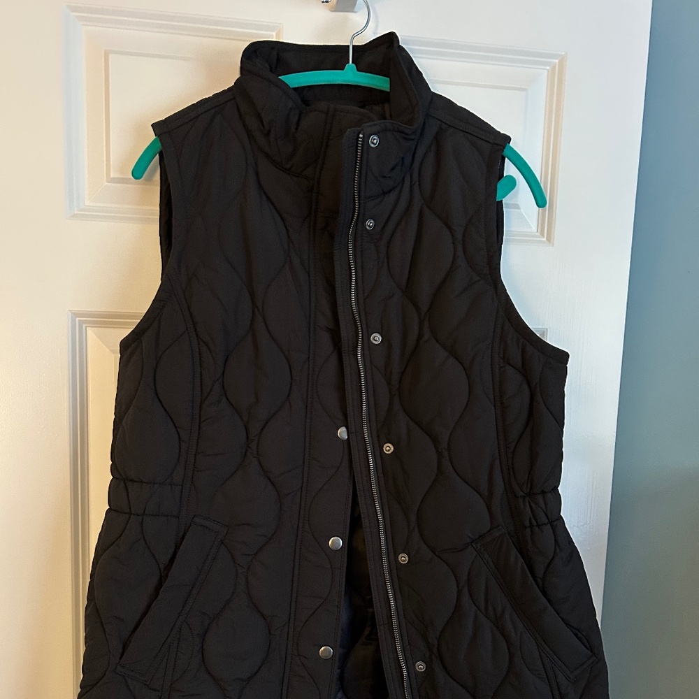 Talbots puffer vest.